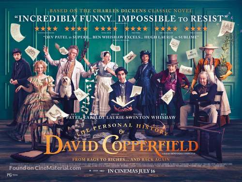 The Personal History of David Copperfield - New Zealand Movie Poster