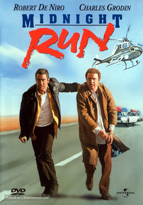 Midnight Run - DVD movie cover