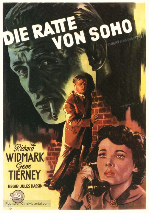 Night and the City - German Movie Poster