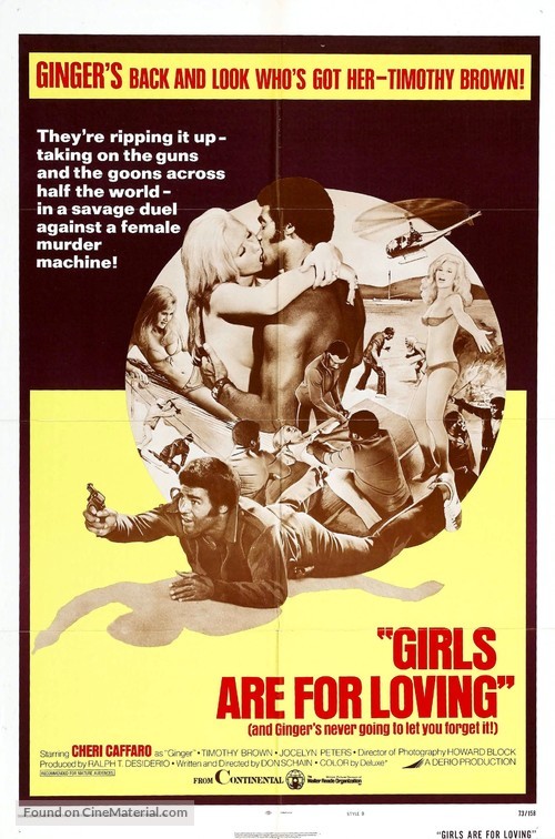 Girls Are for Loving - Movie Poster