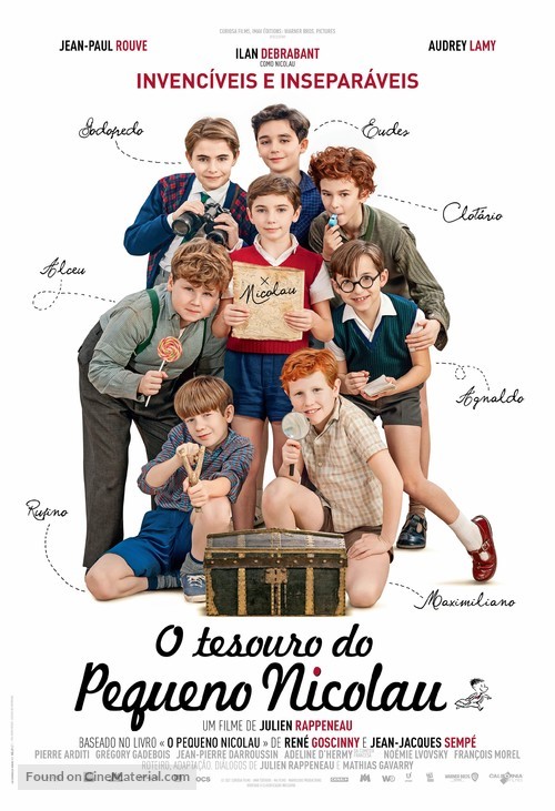 Le Tr&eacute;sor du Petit Nicolas - Brazilian Movie Poster