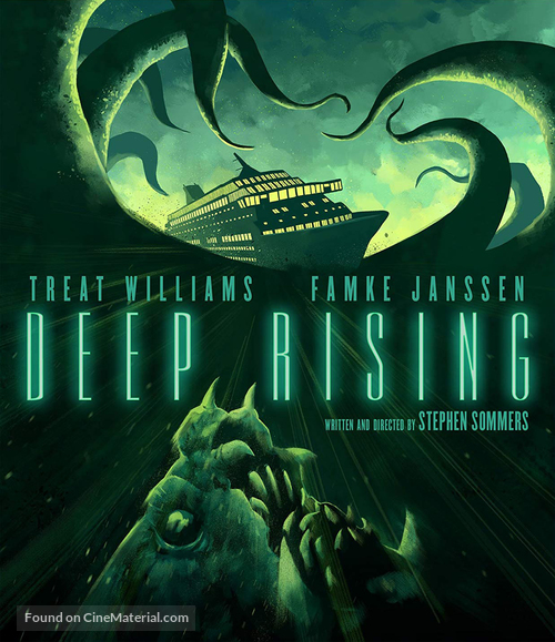 Deep Rising - Blu-Ray movie cover