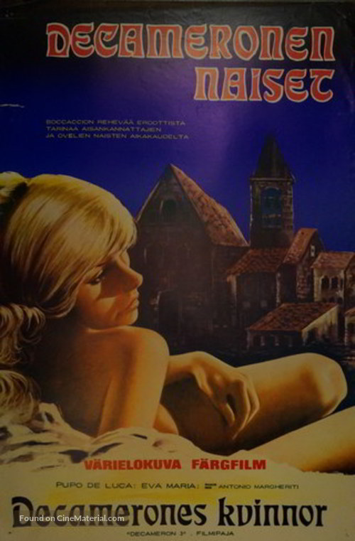 Novelle galeotte d&#039;amore - Finnish Movie Poster