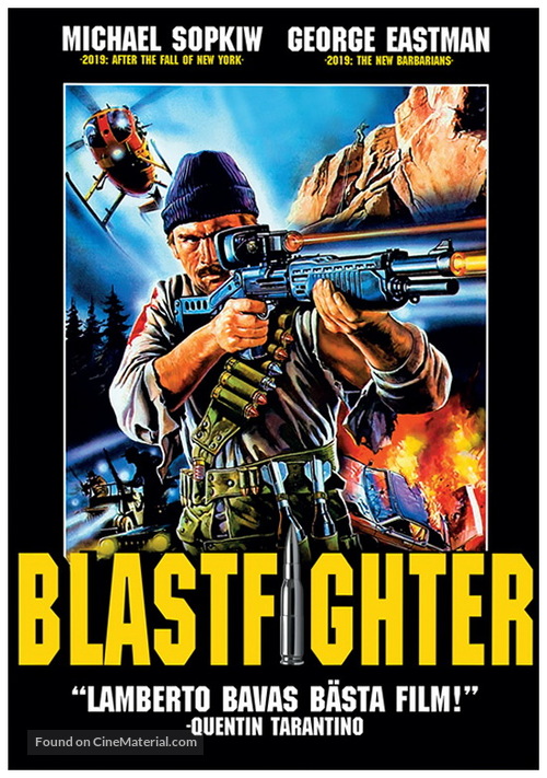 Blastfighter - Swedish DVD movie cover