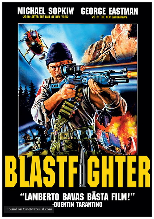 Blastfighter - Swedish DVD movie cover