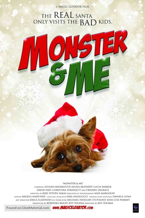 Monster &amp; Me - Movie Poster