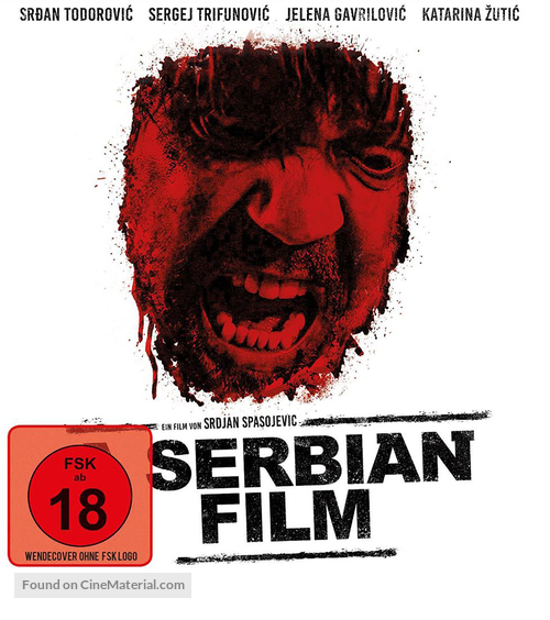 Srpski film - German Movie Cover