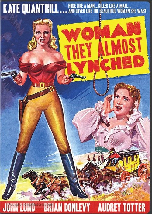 Woman They Almost Lynched - DVD movie cover