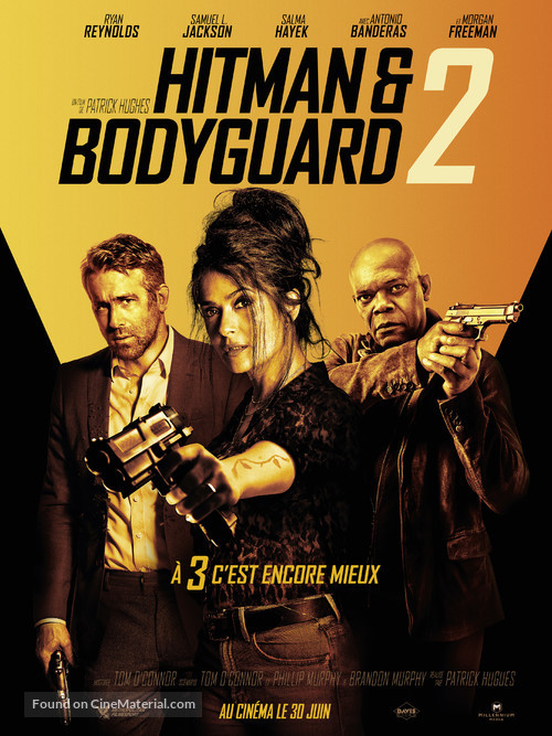 The Hitman&#039;s Wife&#039;s Bodyguard - French Movie Poster