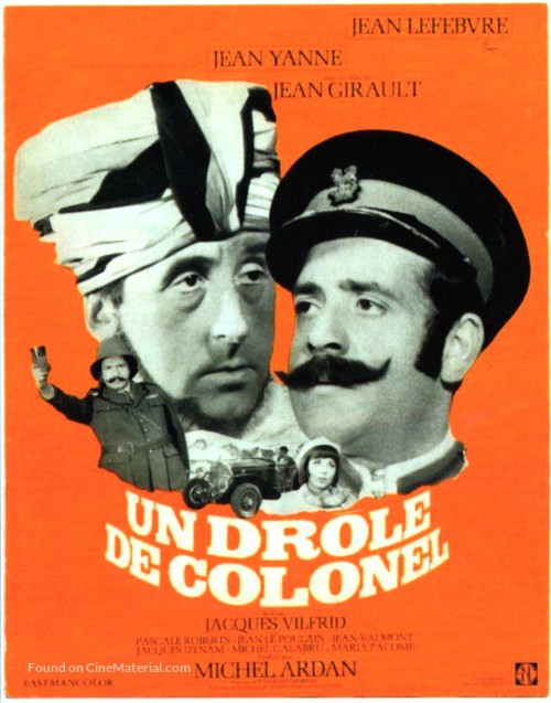 Un dr&ocirc;le de colonel - French Movie Poster