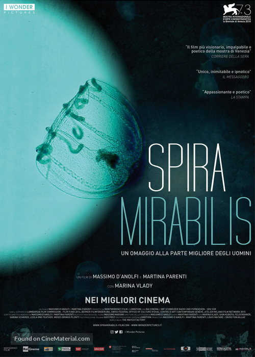 Spira Mirabilis - Italian Movie Poster