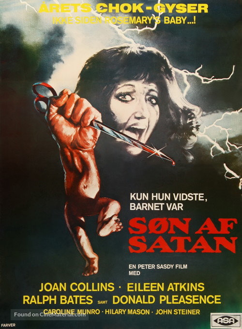 I Don&#039;t Want to Be Born - Danish Movie Poster