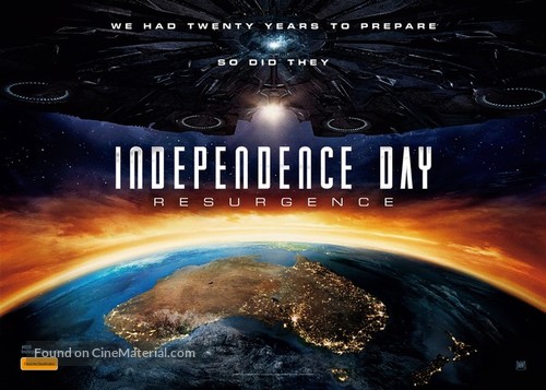 Independence Day: Resurgence - Australian Movie Poster