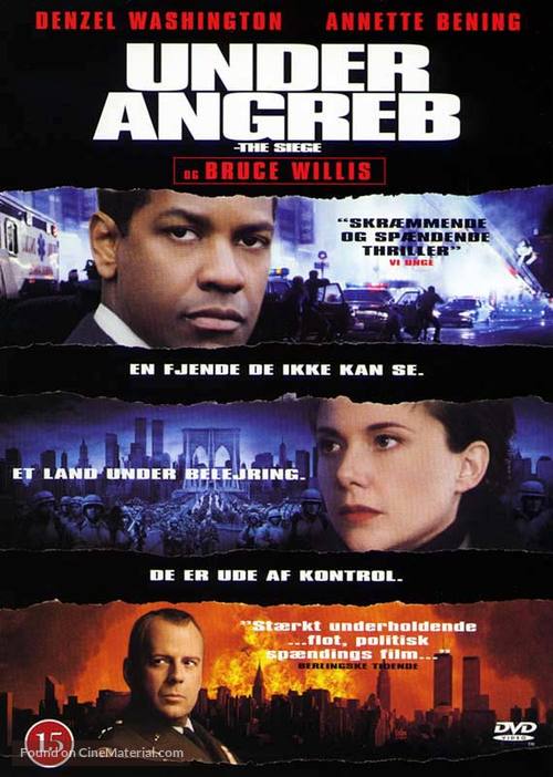 The Siege - Danish DVD movie cover