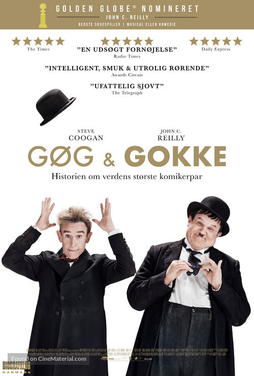 Stan &amp; Ollie - Danish Movie Poster