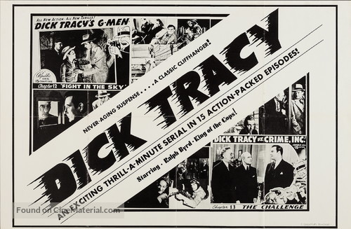Dick Tracy - Re-release movie poster