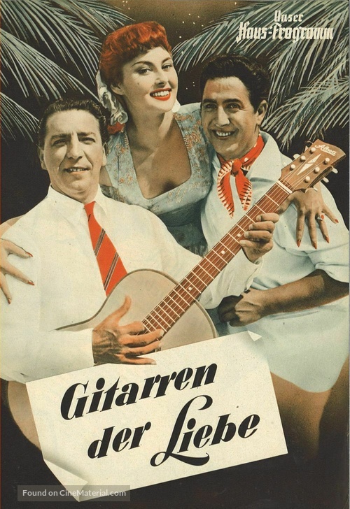 Gitarren der Liebe - German poster