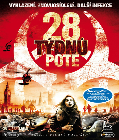 28 Weeks Later - Czech Blu-Ray movie cover