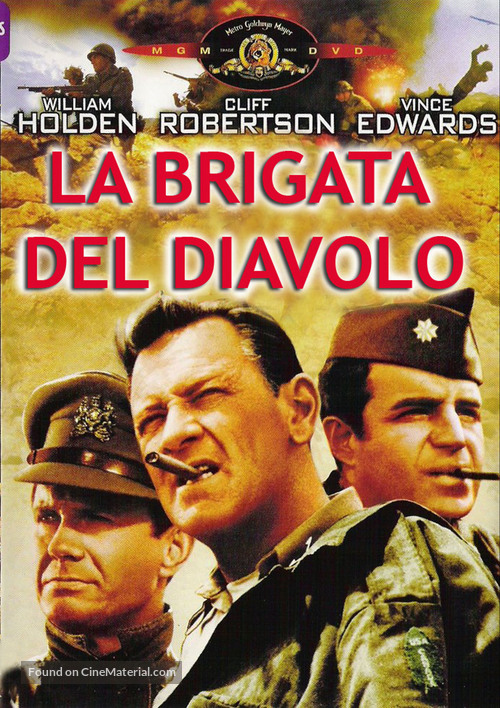 The Devil&#039;s Brigade - Italian DVD movie cover