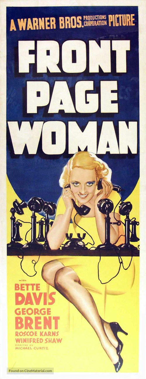 Front Page Woman - Movie Poster