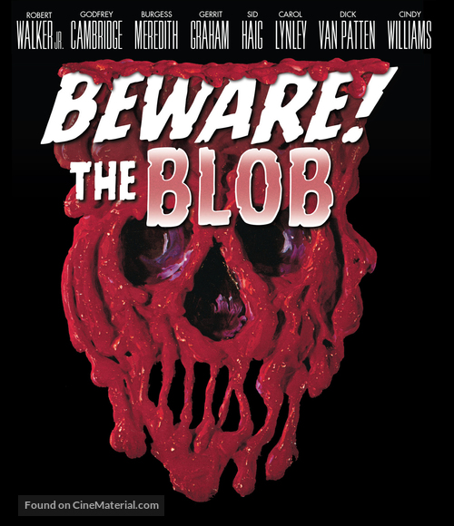 Beware! The Blob - Blu-Ray movie cover