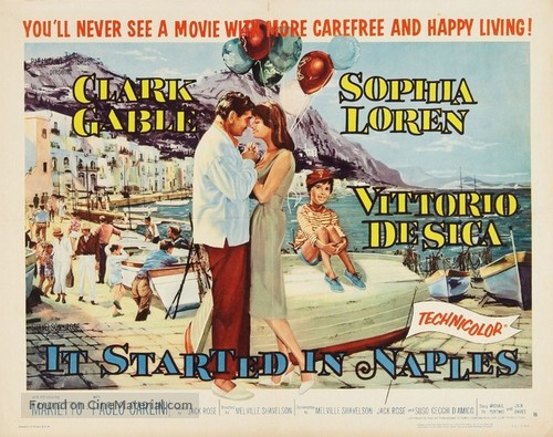 It Started in Naples - Movie Poster