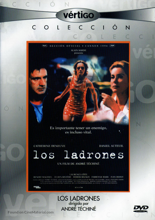 Les voleurs - Spanish Movie Cover