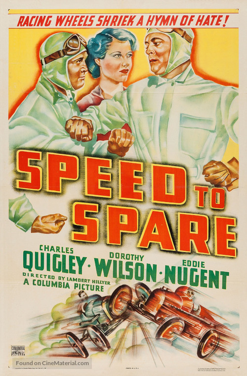 Speed to Spare - Movie Poster