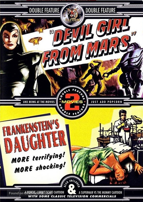 Frankenstein&#039;s Daughter - DVD movie cover