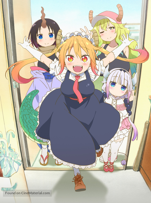 &quot;Kobayashi-san Chi No Maid Dragon&quot; - Key art