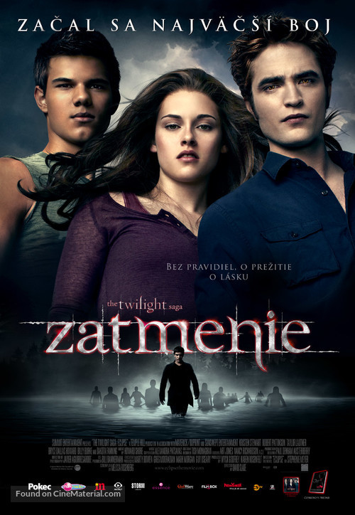 The Twilight Saga: Eclipse - Slovak Movie Poster