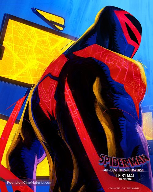 Spider-Man: Across the Spider-Verse - French Movie Poster