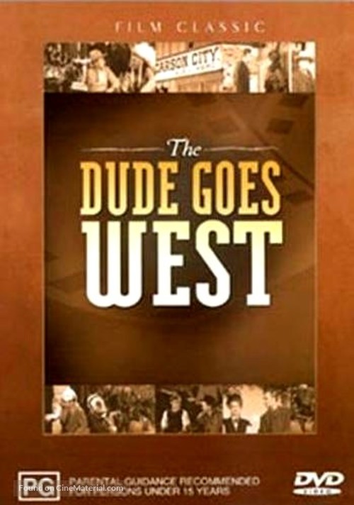 The Dude Goes West - Australian DVD movie cover