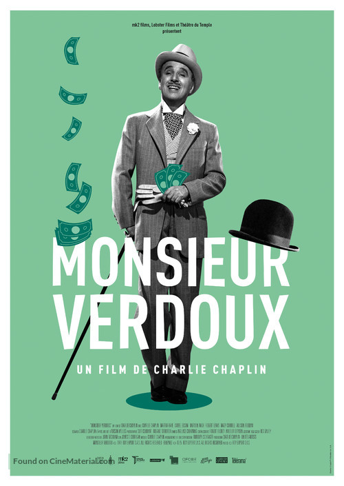 Monsieur Verdoux - French Re-release movie poster