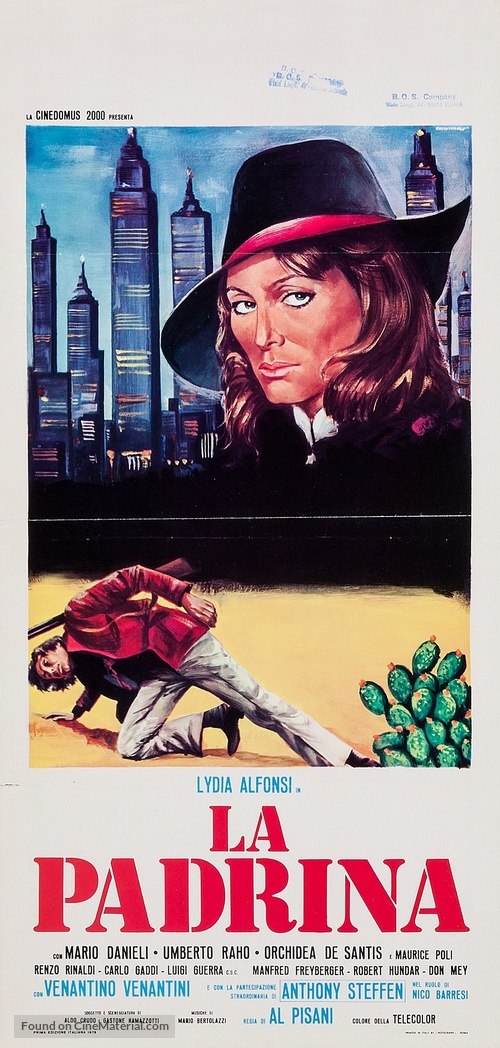 La padrina - Italian Movie Poster