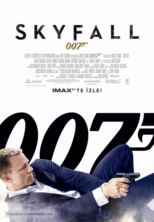 Skyfall - Turkish Movie Poster