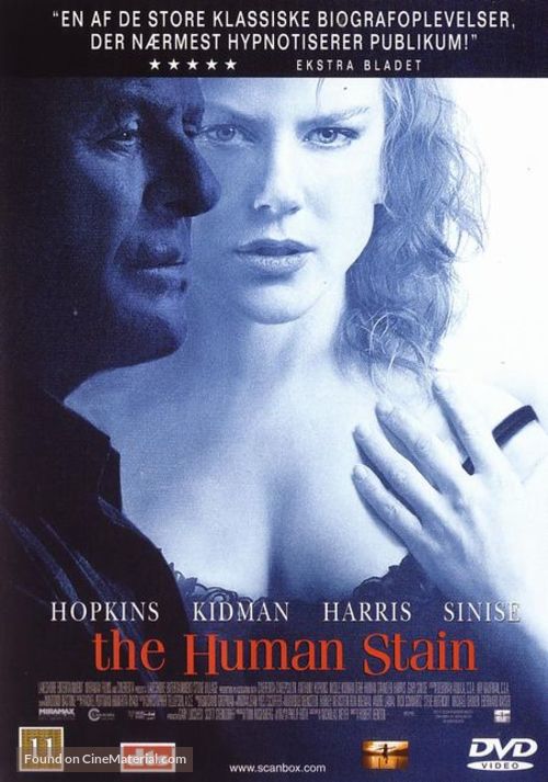 The Human Stain - Danish Movie Cover