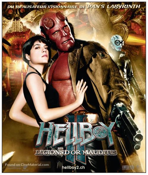 Hellboy II: The Golden Army - Swiss Movie Poster