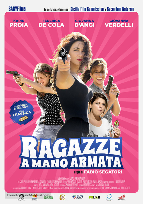 Ragazze a mano armata - Italian Movie Poster