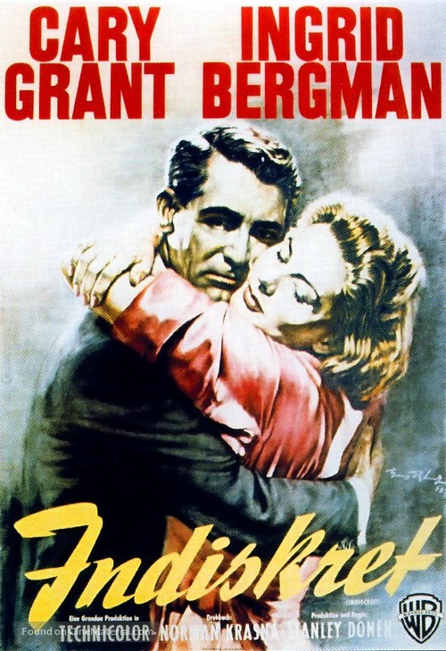 Indiscreet - German Movie Poster
