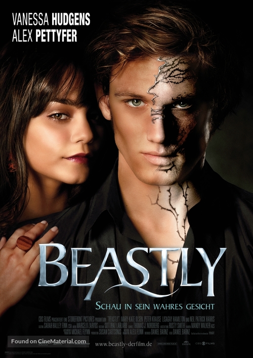 Beastly - German Movie Poster