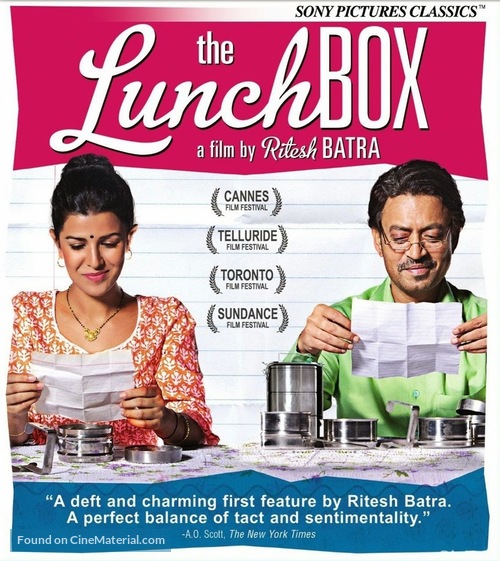 The Lunchbox - Blu-Ray movie cover