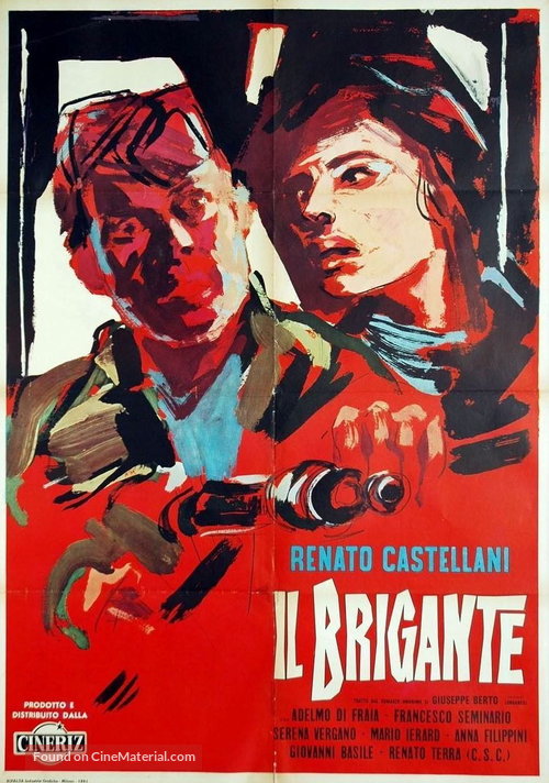 Il brigante - Italian Movie Poster