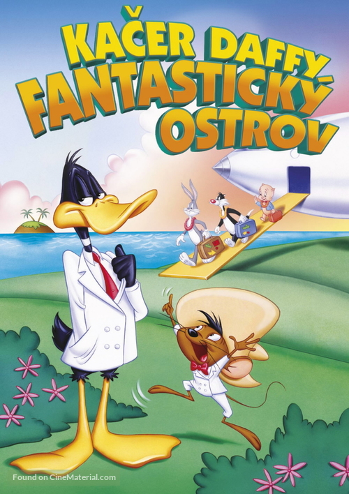 Daffy Duck&#039;s Movie: Fantastic Island - Czech DVD movie cover