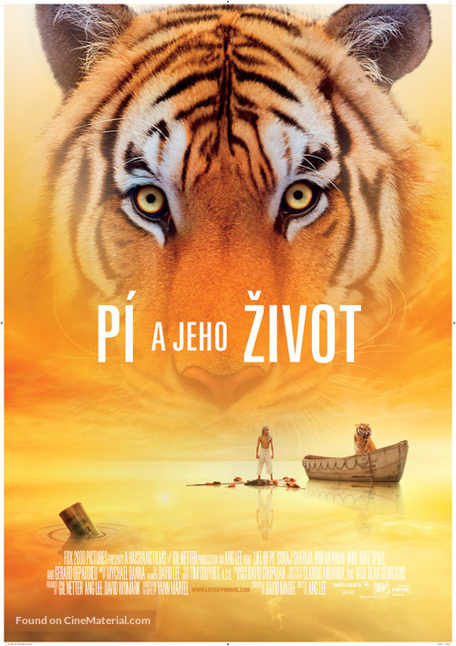 Life of Pi - Czech Movie Poster