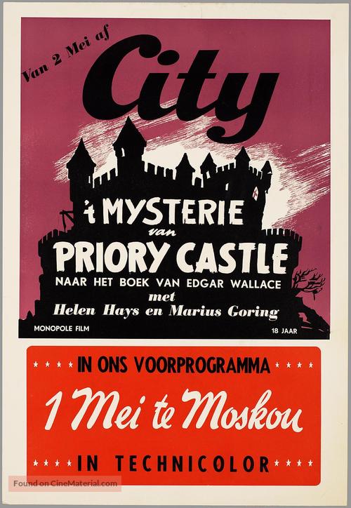 The Case of the Frightened Lady - Dutch Movie Poster