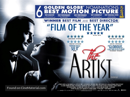 The Artist - British Movie Poster