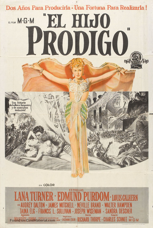 The Prodigal - Argentinian Movie Poster