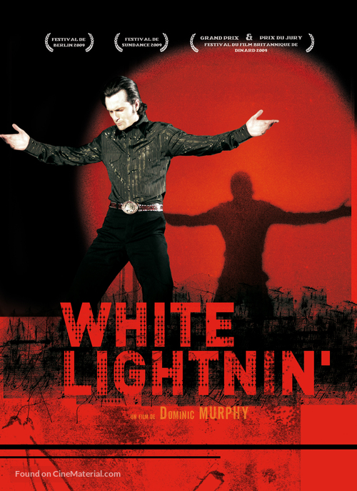 White Lightnin&#039; - French Movie Poster