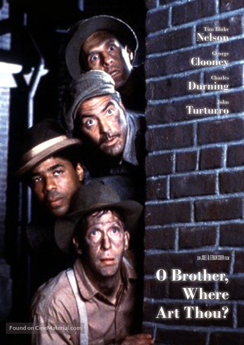 O Brother, Where Art Thou? - German DVD movie cover
